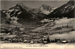 Chateau D Oex En Hiver - Château-d'Œx