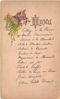 Menus Madame Vincent Pirez - Menükarten