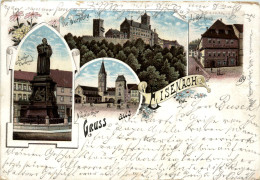 Gruss Aus Eisenach - Litho - Eisenach