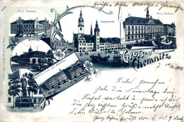 Gruss Aus Chemnitz - Litho - Chemnitz