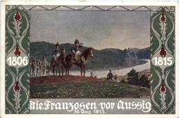 Die Franzosen Vor Aussig 1813 - Böhmen Und Mähren