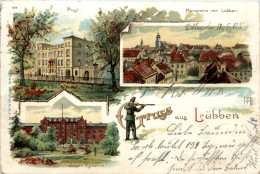 Gruss Aus Lübben - Litho - Lübben (Spreewald)