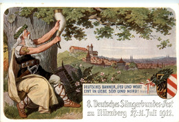 8. Deutsches Sängerbundfest 1912 Nürnberg - Nürnberg