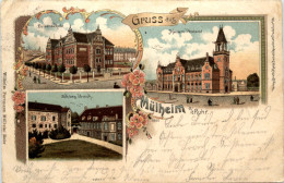 Gruss Aus Mülheim Ruhr - Litho - Muelheim A. D. Ruhr