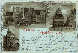 Gruss Aus Hildesheim - Litho - Hildesheim