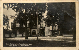 Bad Rothenfelde - Ecke Kirch Und Parkstrasse - Bad Rothenfelde