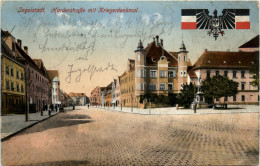 Ingolstadt - Harderstrasse Mit Kriegerdenkmal - Ingolstadt