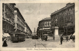 Milano - Piazza Cordusio E Via Dante Tramway - Milano (Milan)