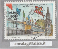 USATI ITALIA 1997 - Ref.0780 "FIERA DI BOLZANO" 1 Val. - - 1991-00: Usati