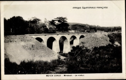 CPA Mindouli Republik Kongo Französisch Kongo, Viadukt - South Africa