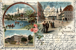 Gruss Aus Chemnitz - Litho - Chemnitz