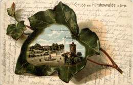 Gruss Aus Fürstenwalde - Litho - Fuerstenwalde