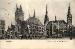 Aachen, Rathaus Mit Verwaltungsgebäude - Aachen