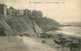 62 - Le Portel - La Plage Et La Falaise - Animé - Ecrite En 1922 - CPA - Voir Scans Recto-Verso - Le Portel