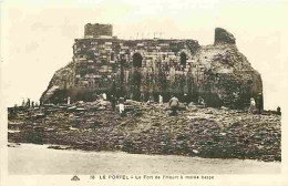 62 - Le Portel - Le Fort De L'Heurt à Marée Basse - Animé - Carte Vierge - CPA - Voir Scans Recto-Verso - Le Portel