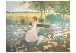 Art - Peinture - Aristide Maillol - Femme Assise à L'ombrelle  1895 - Carte Neuve - CPM - Voir Scans Recto-Verso - Paintings