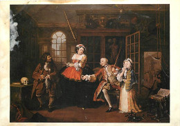 Art - Peinture - William Hogarth - Marriage à La Mode : The Visit To The Quack Doctor - CPM - Voir Scans Recto-Verso - Malerei & Gemälde