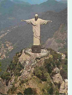 Brésil - Rio De Janeiro - Vista Aérea — Cristo Redentor - Parque Nacional Da Tijuca - Carte Neuve - CPM - Voir Scans Rec - Rio De Janeiro