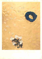 Art - Peinture - Yves Klein - Ci Git L'espace - Monogold Eponge Bleue Et Roses En Plastique - CPM - Voir Scans Recto-Ver - Paintings