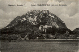 Obersteir. Ennstal, Schloss Trautenfels Mit Dem Grimming - Liezen