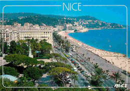 06 - Nice - Le Jardin Albert 1er Et Le Quai Des Etats Unis - CPM - Voir Scans Recto-Verso - Parques, Jardines