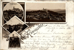 Gruss Aus Königstein . Vorläufer 1893 - Königstein