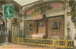 78 - Versailles - Intérieur Du Palais De Versailles - Chambre De Louis XIV - Colorisée - CPA - Oblitération Ronde De 191 - Versailles (Château)