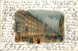 Berlin - Leipziger Strasse - Litho - Autres & Non Classés