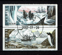 Sweden 2002 - Anniversary Of The First Swedish Antarctica Expedition, By Otto Nordenskjöld - Used - Usados