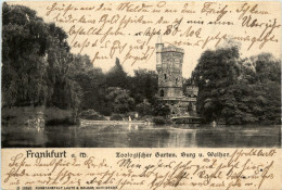 Frankfurt A.M. - Zoologischer Garten, Burg Und Weiher - Frankfurt A. Main