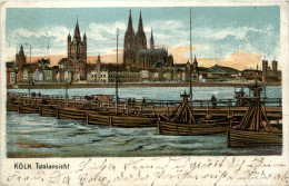 Köln, Totalansicht - Koeln