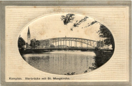 Kempten - Illerbrücke Mit St. Mangkirche - Kempten