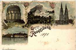 Gruss Aus Regensburg - Litho - Regensburg