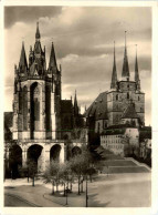 Erfurt, Dom Und Severiekirche Vom Friedrich-Wilhelm-Platz Aus - Erfurt