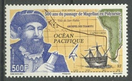 POLYNESIE 2021 N° 1259 ** Neuf MNH  Superbe Ferdinand De Magellan îles Tuamotu Bateaux Voiliers Oiseaux - Unused Stamps