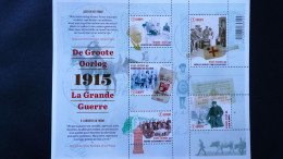 BL 224** Neuf – 2015 -  La Grande Guerre – La Vie à L’arrière Du Front  5 Timbres - 2002-… (€)