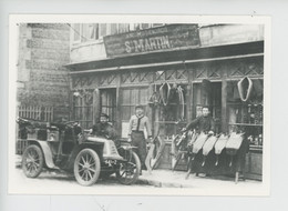 Sellerie Saint Martin - Lemarcis (sellier) Vitrine Magasin Vieille Voiture Ouvrier - Seine Maritime Pays De Caux ? - Artesanal