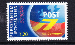 Europa Cept 2003 Liechtenstein 1v ** Mnh (59555b) - 2003