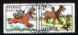 Sweden 2002 - Chinese New Year - Year Of The Horse - Used - Used Stamps