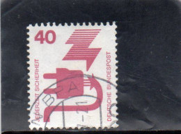 1972 Germania - Prevenzione Incendi - Used Stamps