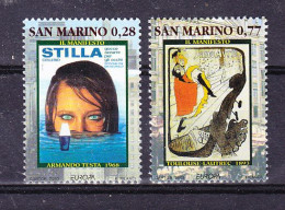 Europa Cept 2003 San Marino 2v ** Mnh (59556B) ROCK BOTTOM - 2003