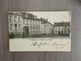 Bonsecours : Hôtel De La Cornette : Carte Dos Non Divisé Envoyée En 190 ? - Peruwelz