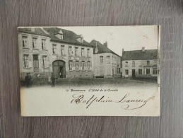 Bonsecours : Hôtel De La Cornette : Carte Dos Non Divisé Envoyée En 190 ? - Péruwelz