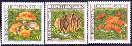 LIECHTENSTEIN - MUSHROOMS  - **MNH - 2000 - Funghi