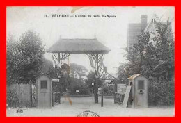 CPA (62) BETHUNE.  L'Entrée Du Jardin Des Sports..*7958 - Bethune