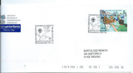Italia, Italy, Italie, Italien 2007; "Centenario Scoutismo" Mostra Filatelica ; Scouts Spingono Una Canoa - Cartas & Documentos