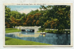 AK 213381 USA - Michigan - Detroit - Belle Isle - Canal And Bridge - Detroit