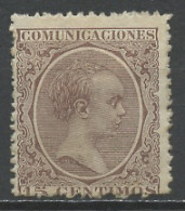 Espagne - Spain - Spanien 1889-99 Y&T N°202 - Michel N°192 * - 15c Alphonse XIII - Ungebraucht