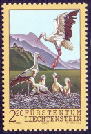 LIECHTENSTEIN - BIRDS  CRANES - **MNH - 2003 - Cranes And Other Gruiformes