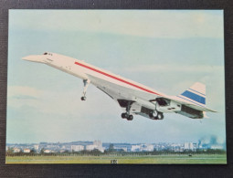 Concorde Sur Carte Postale. - Concorde